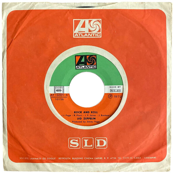 Single <br>Lebanon (AT 16005) <br>Rock and Roll / Four Sticks - Image 3