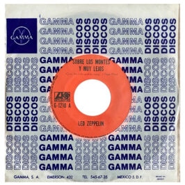 Single <br>Mexico (G-1210) <br>Over The Hills and Far Away / Dancing Days