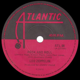 Single <br>New Zealand (ATL.98) <br>Rock and Roll / Four Sticks (#1)