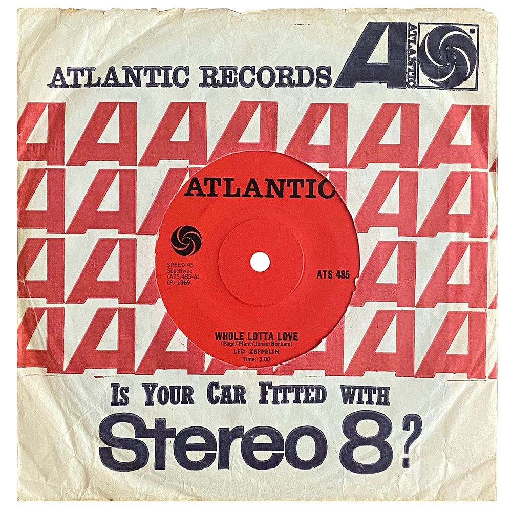 Single <br>South Africa (ATS 485) <br>Whole Lotta Love / Living Loving Maid (#2)