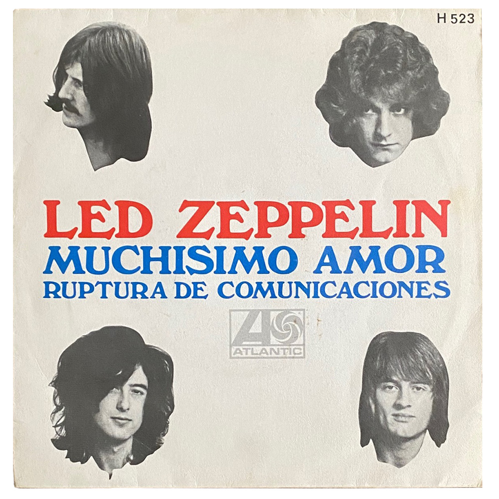 Single <br>Spain (H-523) <br>Whole Lotta Love / Communication Breakdown (#2)
