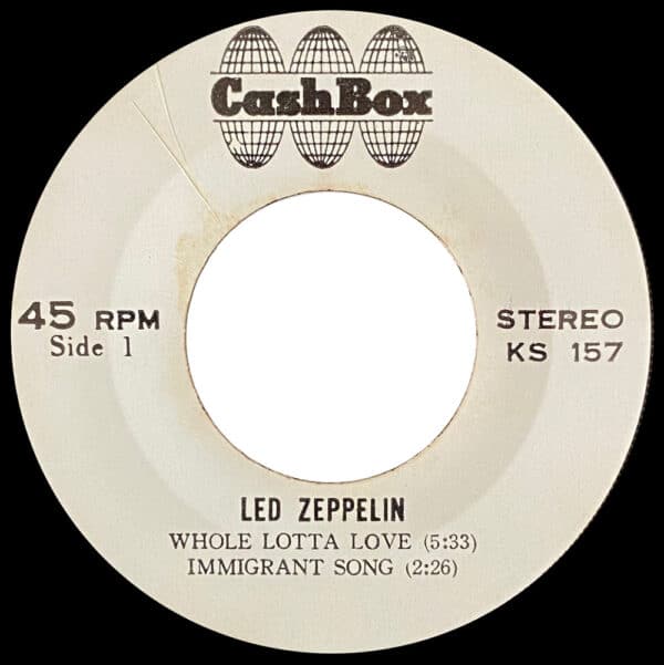 Single <br>Thailand (KS 157) <br>Whole Lotta Love / Immigrant Song / Heartbreaker / Living Loving Maid (#1) - Image 3