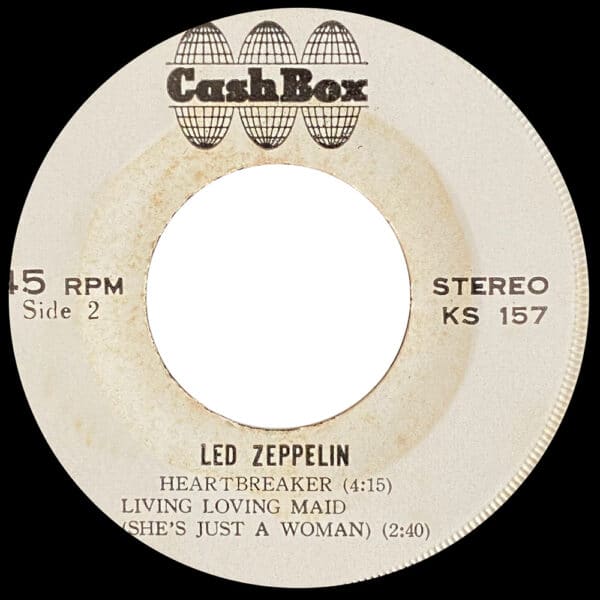 Single <br>Thailand (KS 157) <br>Whole Lotta Love / Immigrant Song / Heartbreaker / Living Loving Maid (#1) - Image 4
