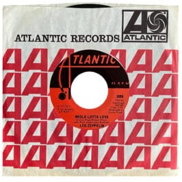 Single <br>USA (45-2690) <br>Whole Lotta Love / Living Loving Maid (#15)