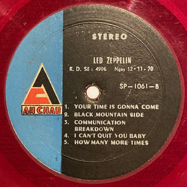 LP <br>Led Zeppelin <br>Vietnam, Colored Vinyl (SP-1061) - Image 4