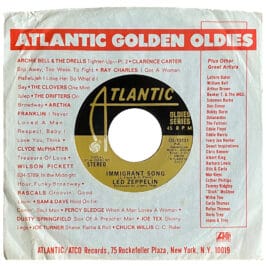 Single <br>USA (OS-13131) <br>Immigrant Song / Hey, Hey, What Can I Do (#5)