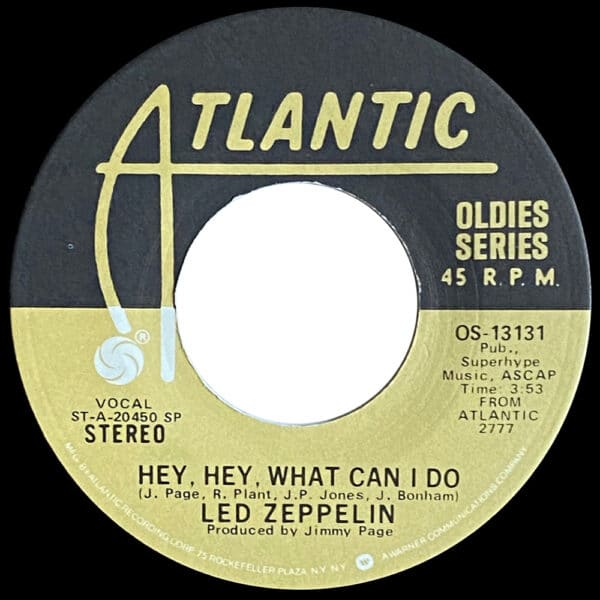 Single <br>USA (OS-13131) <br>Immigrant Song / Hey, Hey, What Can I Do (#6) - Image 3