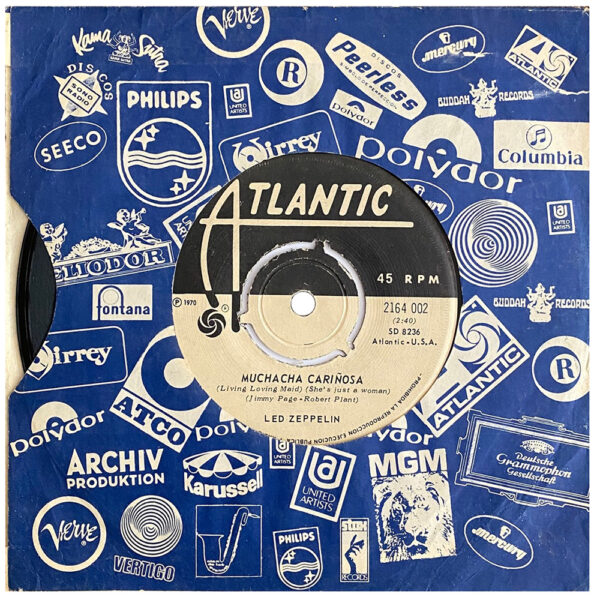 Single <br>Chile (2164 002) <br>Whole Lotta Love / Living Loving Maid (#2) - Image 2