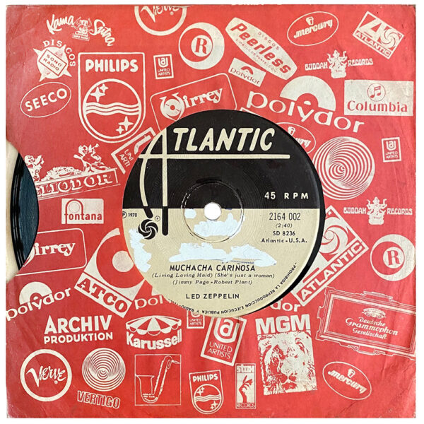 Single <br>Chile (2164 002) <br>Whole Lotta Love / Living Loving Maid (#1) - Image 2