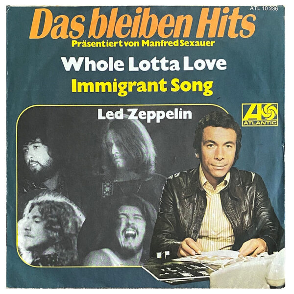 Single <br>Germany (ATL 10236) <br>Whole Lotta Love / Immigrant Song (#1) - Image 2