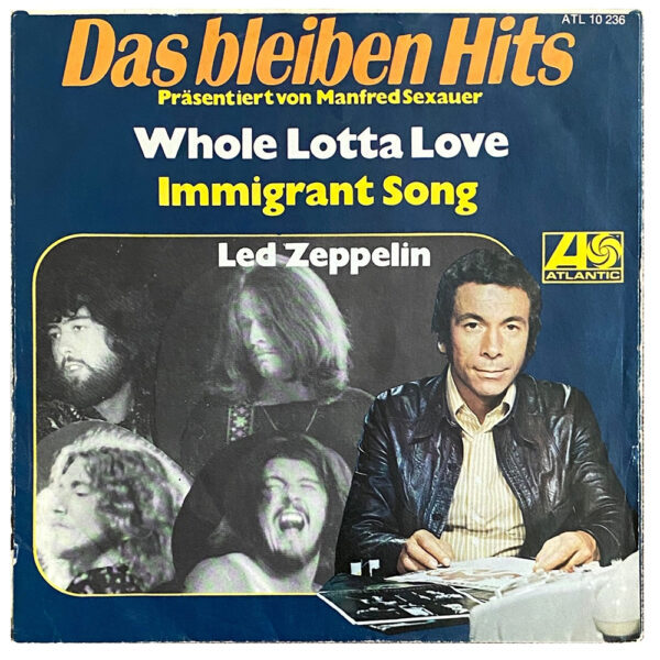 Single <br>Germany (ATL 10236) <br>Whole Lotta Love / Immigrant Song (#5) - Image 2