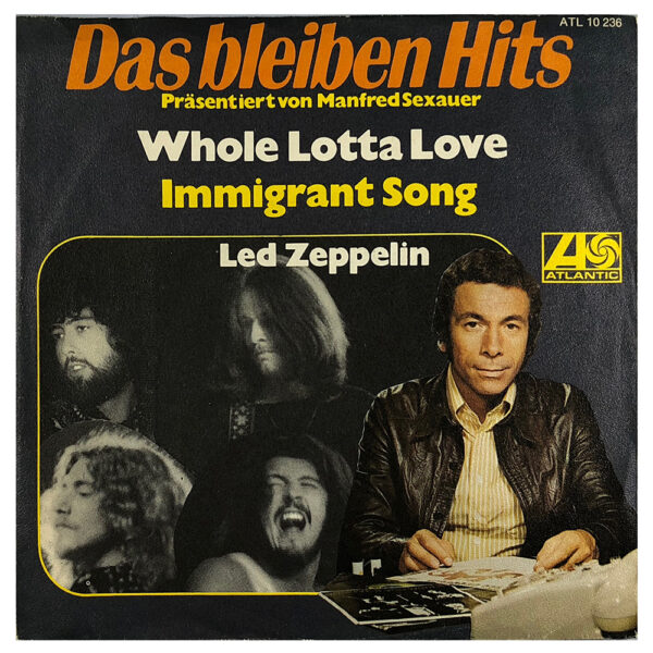 Single <br>Germany (ATL 10236) <br>Whole Lotta Love / Immigrant Song (#2) - Image 5
