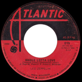 Single <br>Mexico (019) <br>Whole Lotta Love / Living Loving Maid
