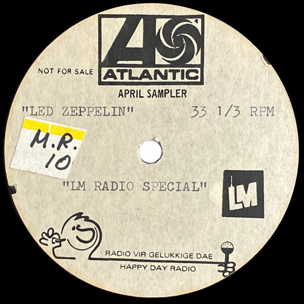 Single <br>Mozambique (N/A) <br>Immigrant Song / Hey, Hey, What Can I Do (Acetate) - Image 3