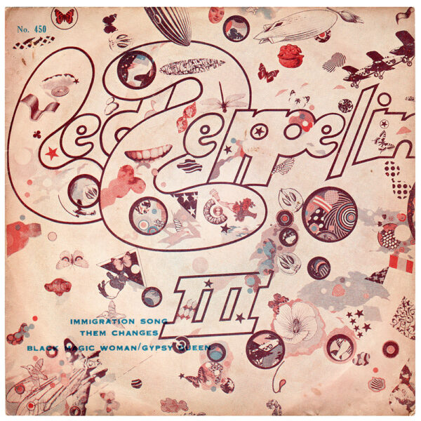 Single <br>Thailand (TK-450) <br>Immigrant Song / Them Changes / Black Magic Woman (#4)