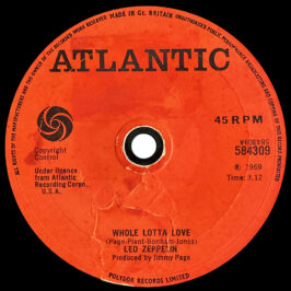Single <br>United Kingdom (584309) <br>Whole Lotta Love / Living Loving Maid (Test Pressing)