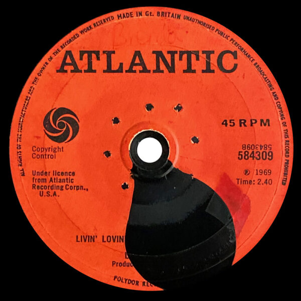 Single <br>United Kingdom (584309) <br>Whole Lotta Love / Living Loving Maid (Test Pressing) - Image 2