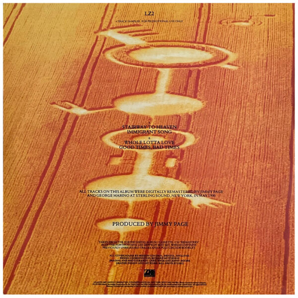 Single <br>United Kingdom (LZ 2) <br>Remasters 10" promo sampler (Promotional) - Image 2