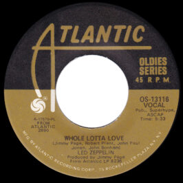 Single <br>USA (OS-13116) <br>Whole Lotta Love / Living Loving Maid (#6)