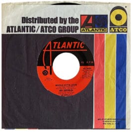 Single <br>USA (45-2690) <br>Whole Lotta Love / Living Loving Maid (#05)