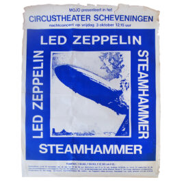 Concert Advertisement <br>1969.10.03 <br>Scheveningen, NL (Poster)