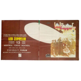 Concert Advertisement <br>1970.04.13 <br>Montreal, CA (Poster)