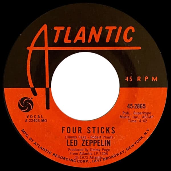 Single <br>USA (45-2865) <br>Rock and Roll / Four Sticks (#5) - Image 3