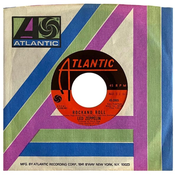 Single <br>USA (45-2865) <br>Rock and Roll / Four Sticks (#5)