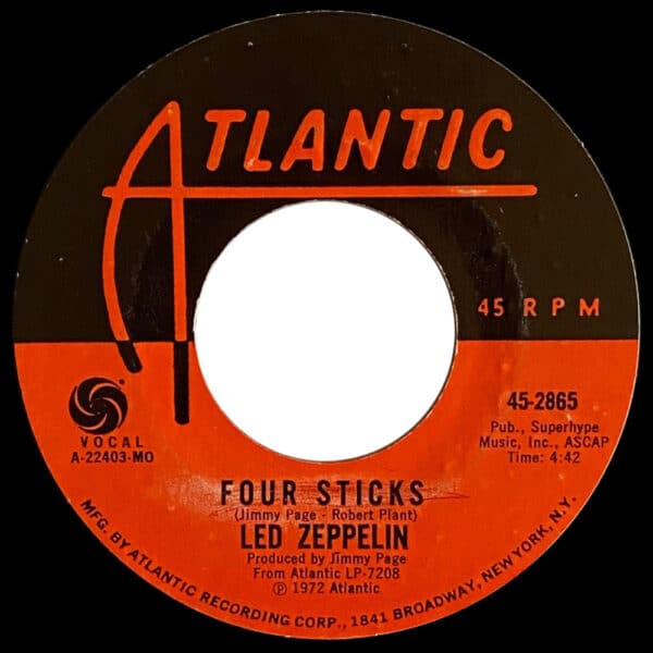Single <br>USA (45-2865) <br>Rock and Roll / Four Sticks (#7) - Image 3
