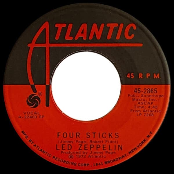 Single <br>USA (45-2865) <br>Rock and Roll / Four Sticks (#1) - Image 3