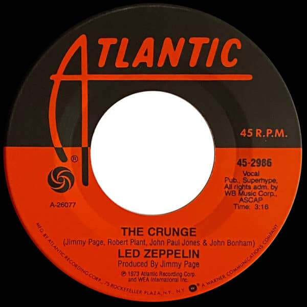 Single <br>USA (45-2986) <br>D'yer Mak'er / The Crunge (#11) - Image 4