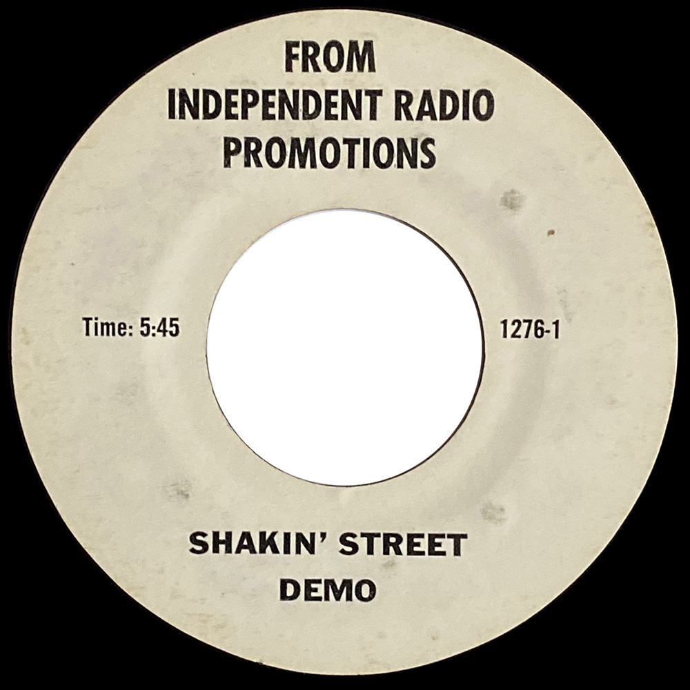 Single <br>USA (1276) <br>Independent Radio Promotions (Promo)