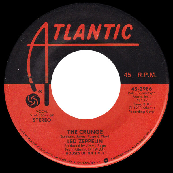 Single <br>USA (45-2986) <br>D'yer Mak'er / The Crunge (#03) - Image 2