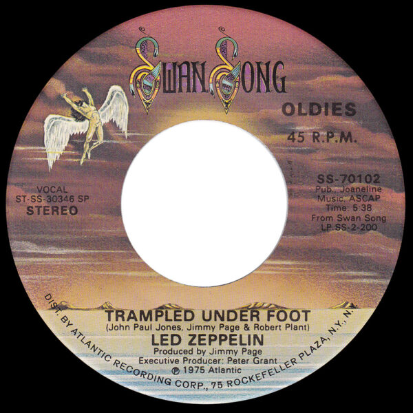 Single <br>USA (SS-70102) <br>Trampled Under Foot / Black Country Woman (#08)