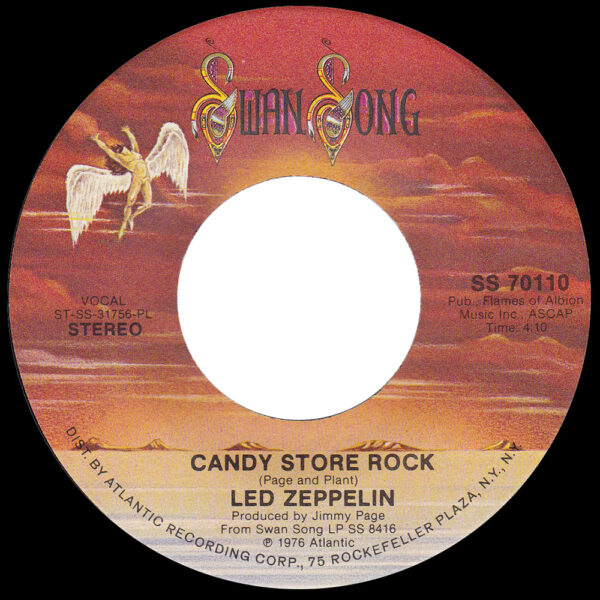Single <br>USA (SS-70110) <br>Candy Store Rock / Royal Orleans (#6)