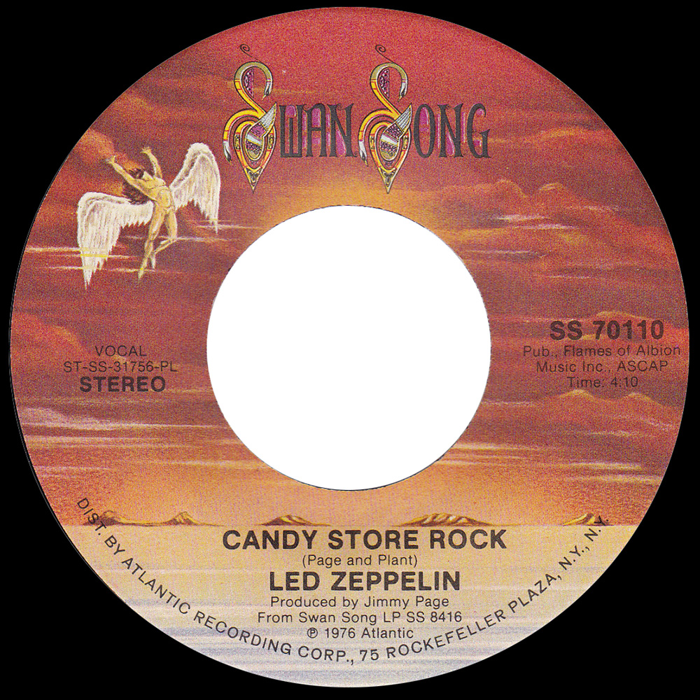 Single <br>USA (SS-70110) <br>Candy Store Rock / Royal Orleans (#6)