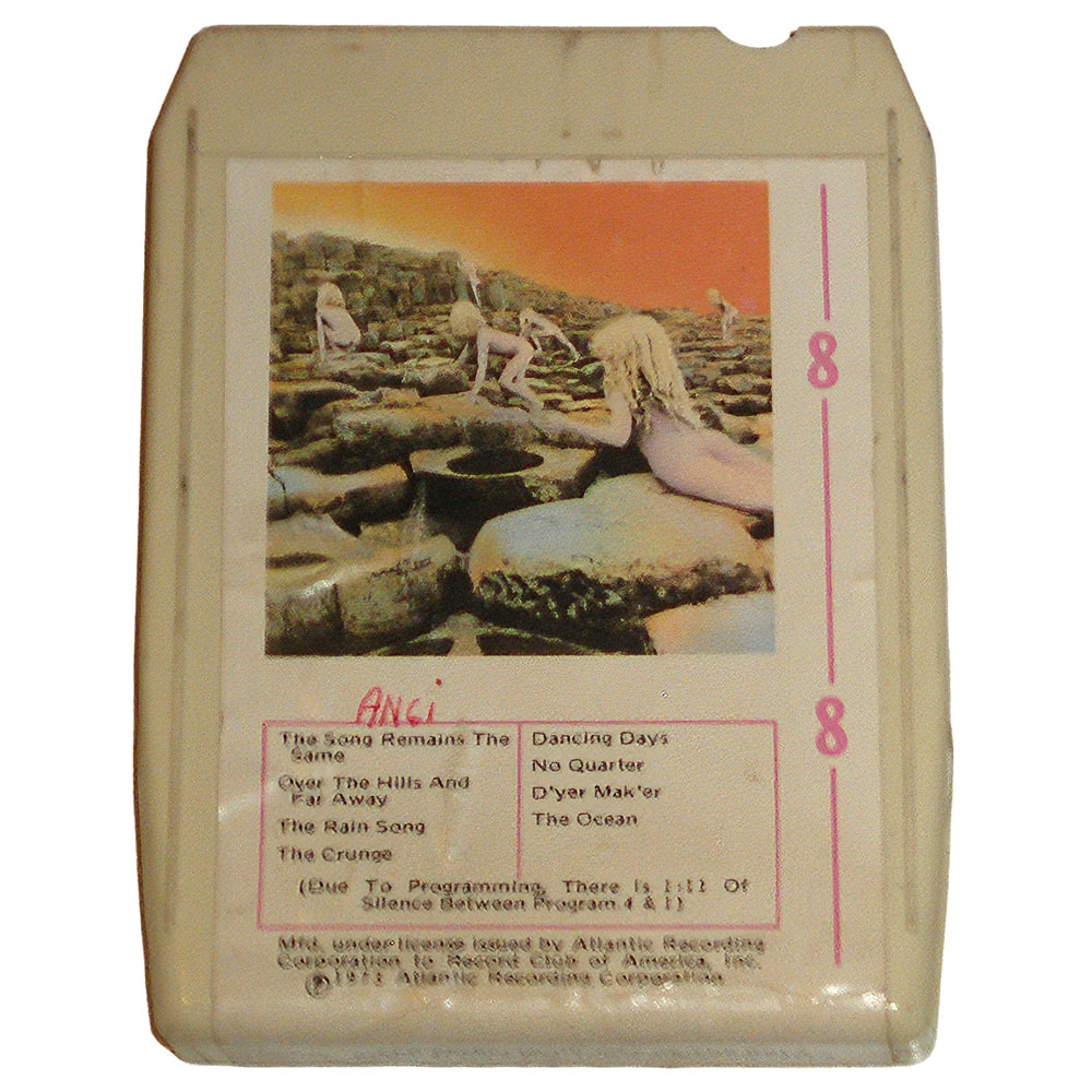 8-Track <br>Houses of the Holy <br>USA (7255-8)