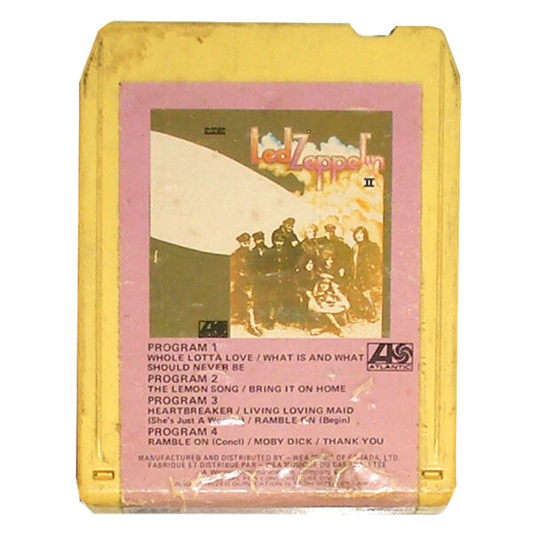 8-Track <br>Led Zeppelin II <br>Canada (A8TC-8236)