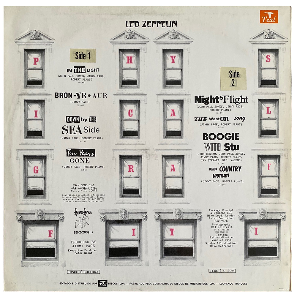 LP <br>Physical Graffiti <br>Mozambique, Vol. 2 (SS 2-200) - Image 2