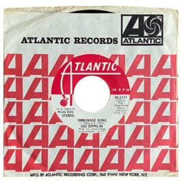Single <br>USA (45-2777) <br>Immigrant Song (Promo #2)