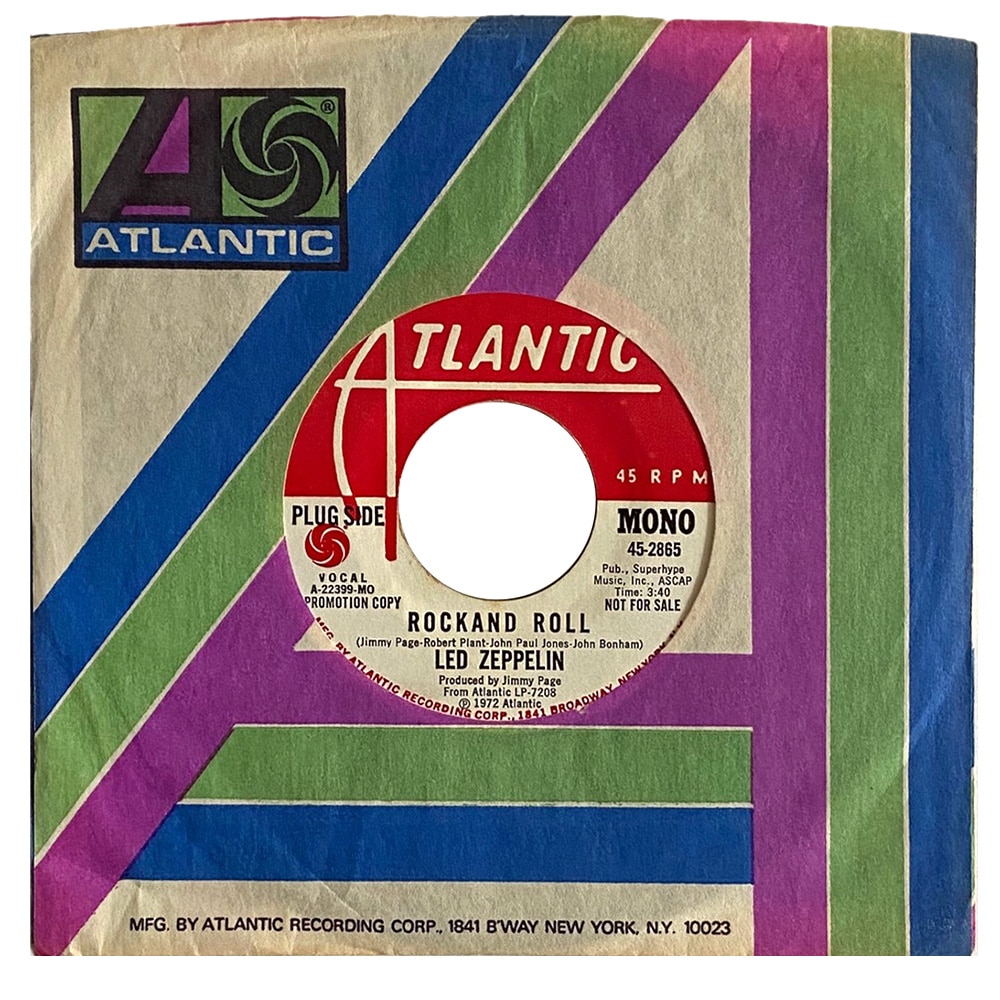 Single <br>USA (45-2865) <br>Rock and Roll / Rock and Roll (Promo #1)