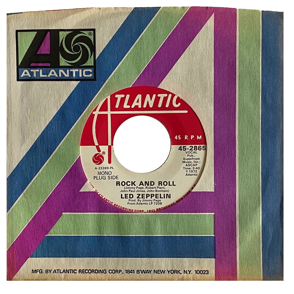 Single <br>USA (45-2865) <br>Rock and Roll / Rock and Roll (Promo #2)