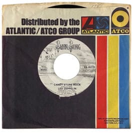 Single <br>USA (SS-70110) <br>Candy Store Rock / Candy Store Rock (Promo #2)