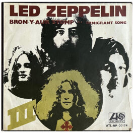 Single <br>Italy (ATL NP 03174) <br>Bron-Y-Aur Stomp / Immigrant Song (Promo #2)