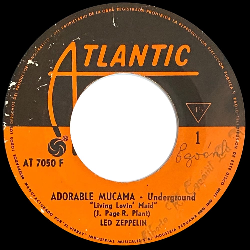 Single <br>Peru (AT 7050 F) <br>Living Loving Maid / Ramble On (#3) - Image 2