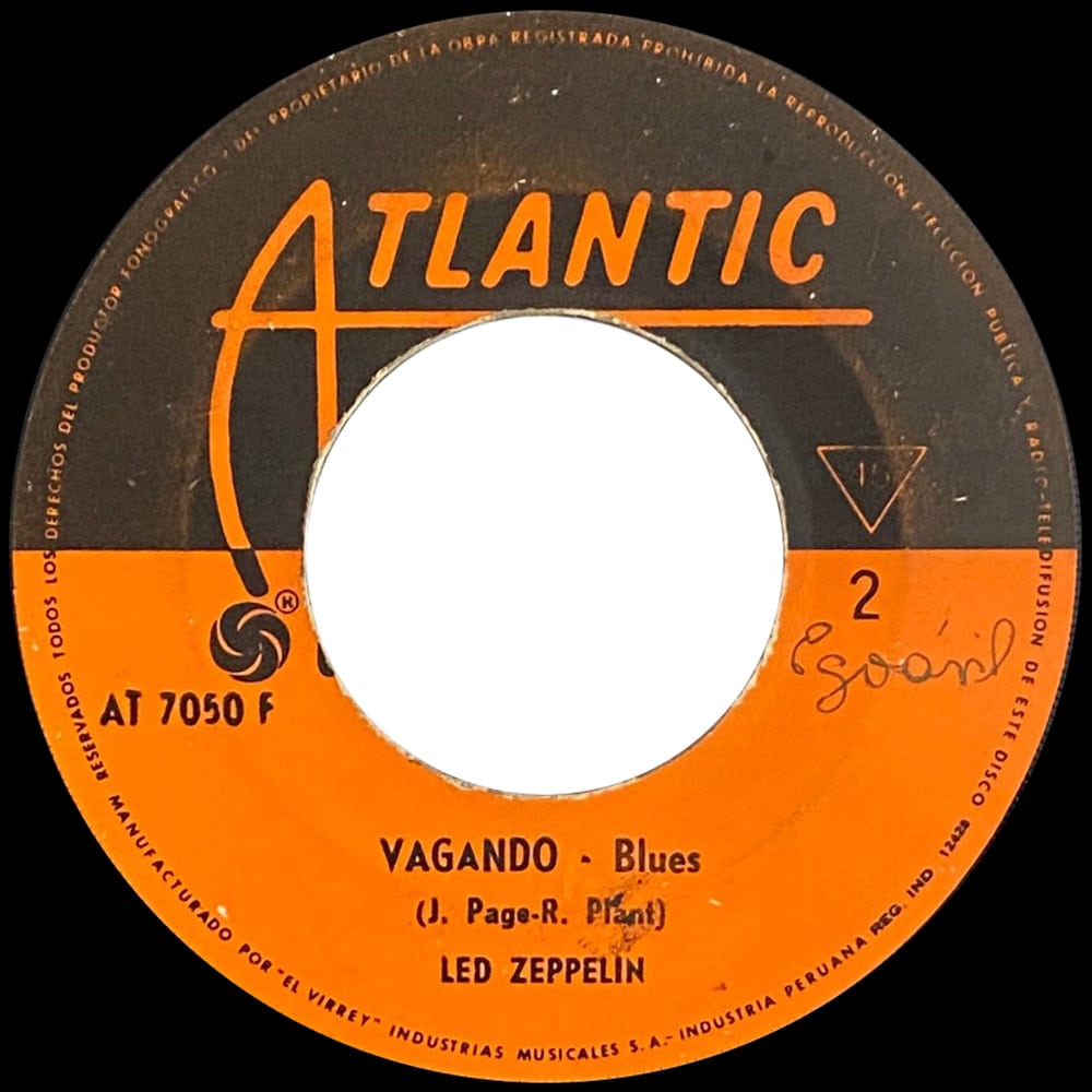 Single <br>Peru (AT 7050 F) <br>Living Loving Maid / Ramble On (#3) - Image 3