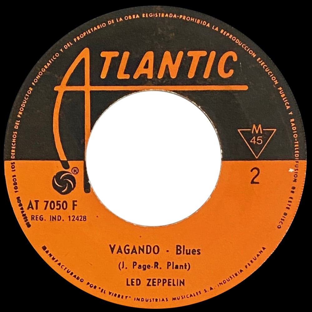 Single <br>Peru (AT 7050 F) <br>Living Loving Maid / Ramble On (#4) - Image 3