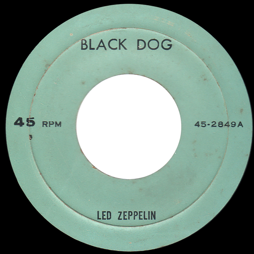 Single <br>Thailand (45-2849) <br>Black Dog / Misty Mountain Hop