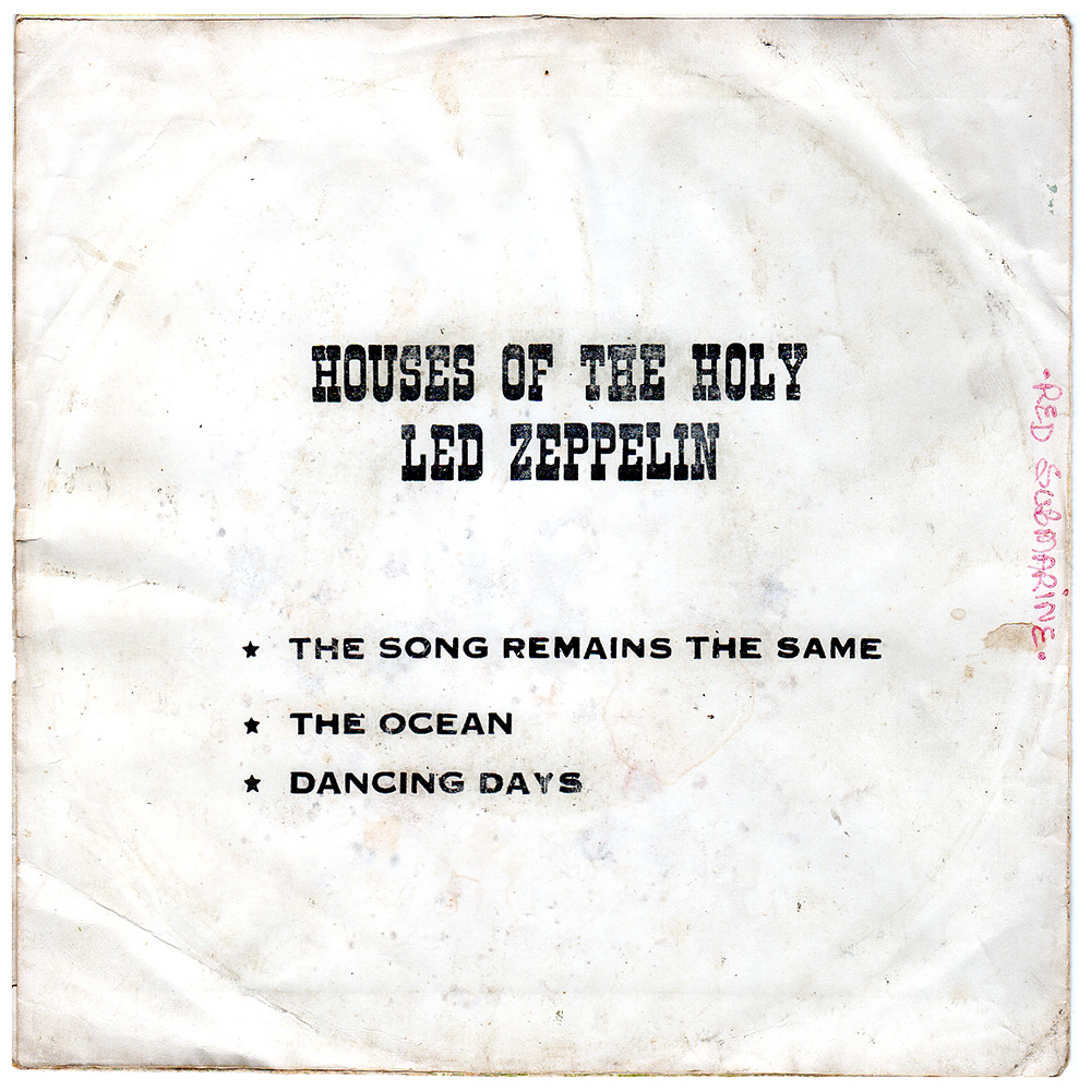 Single <br>Thailand (TK-769) <br>The Song Remains The Same / The Ocean / Dancing Days (#2) - Image 2