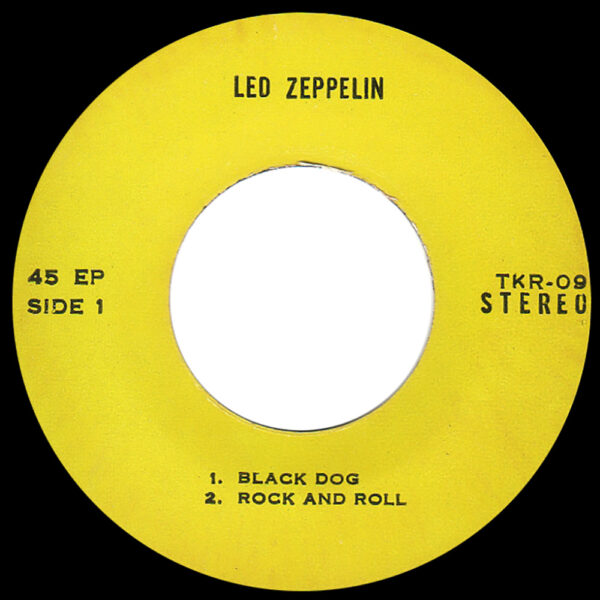 Single <br>Thailand (TKR-09) <br>Black Dog / Rock and Roll / Misty Mountain Hop / Going to California (#3) - Image 2